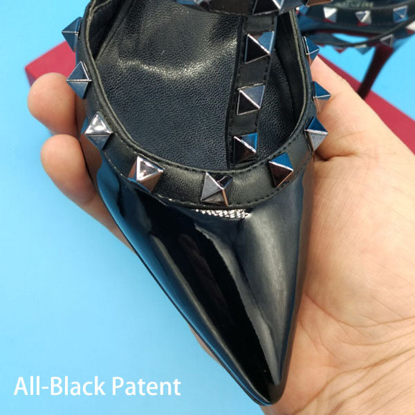 Rockstud Ballerina Flats