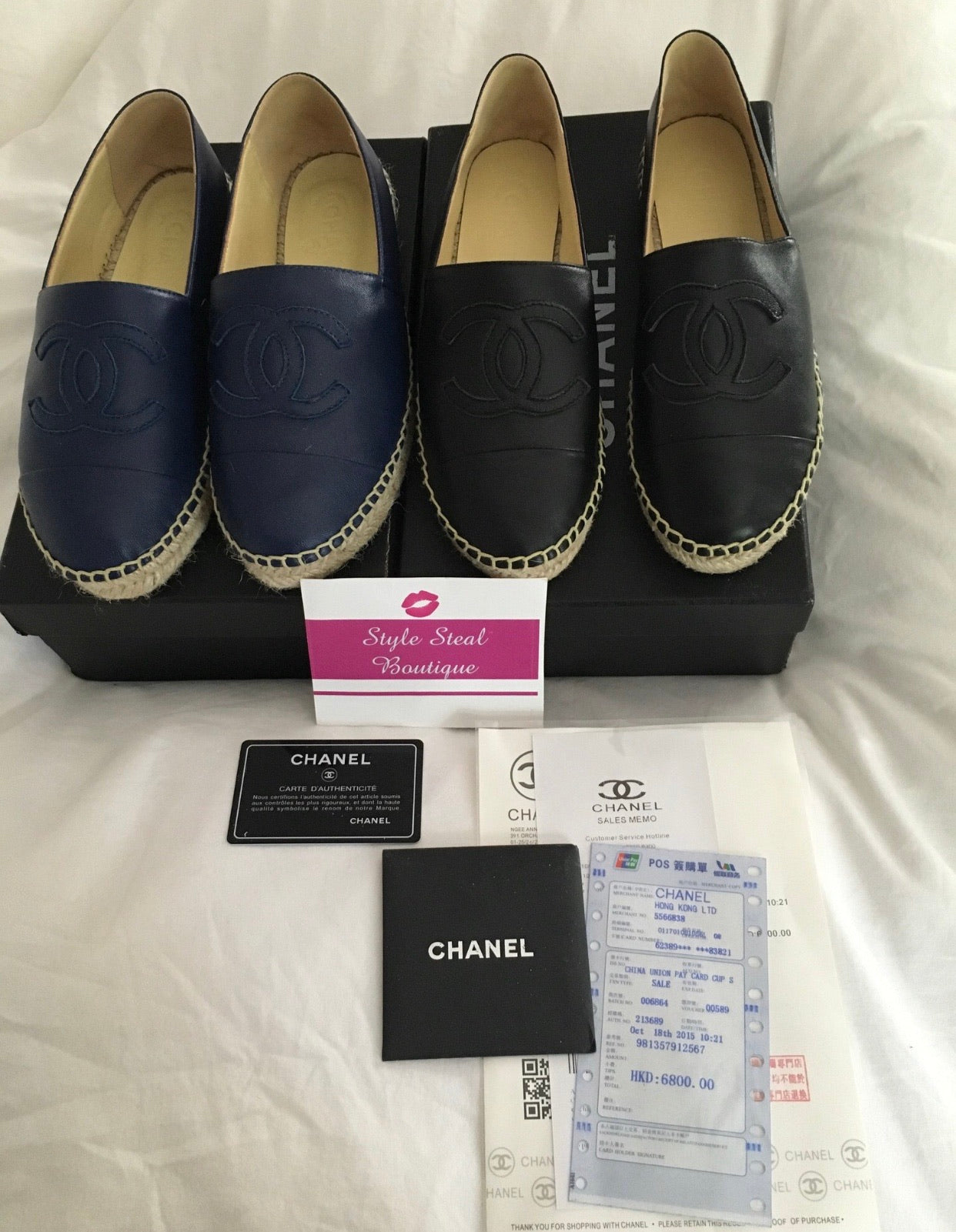 Leather Espadrilles