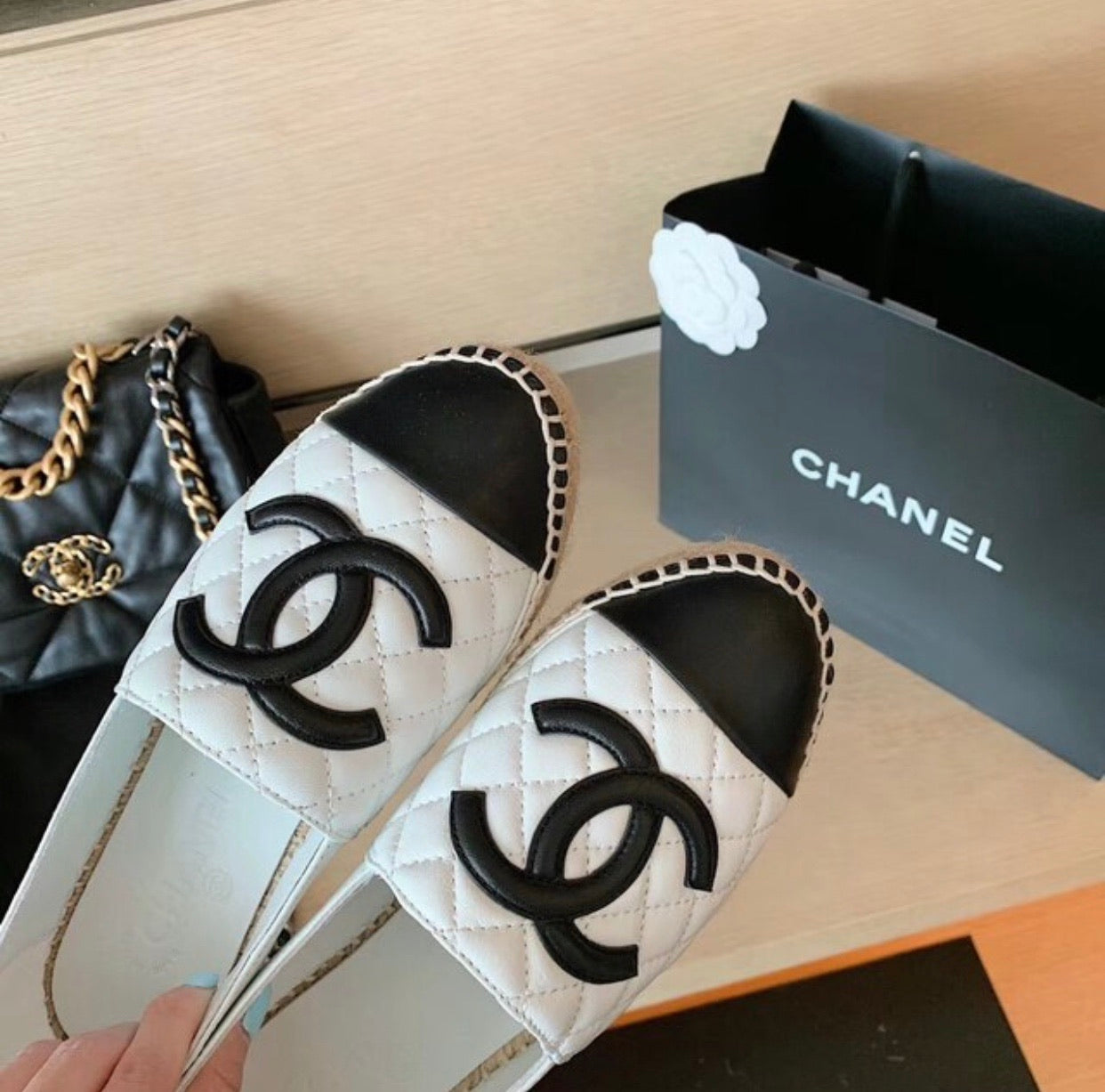 Leather Espadrilles