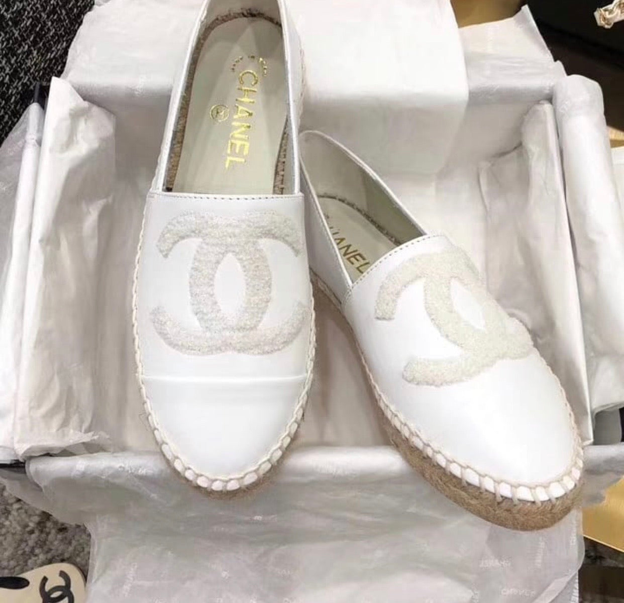 Leather Espadrilles