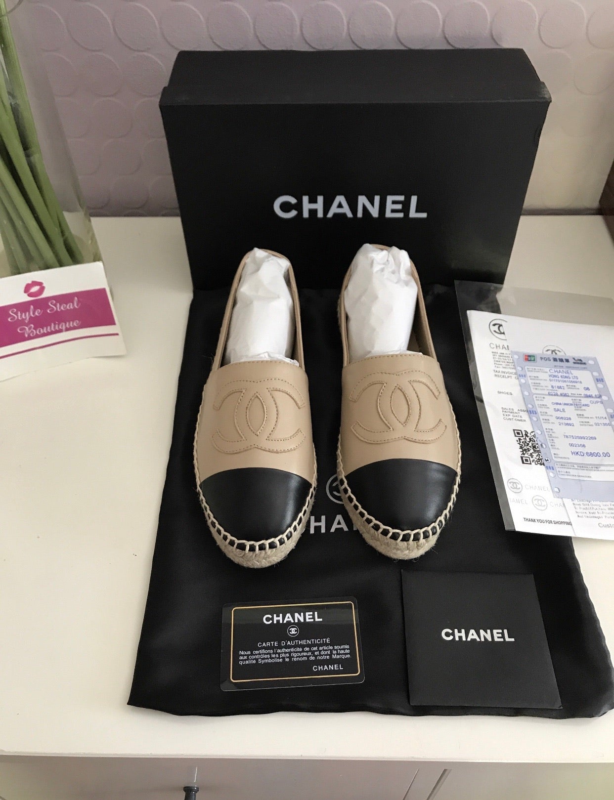 Leather Espadrilles