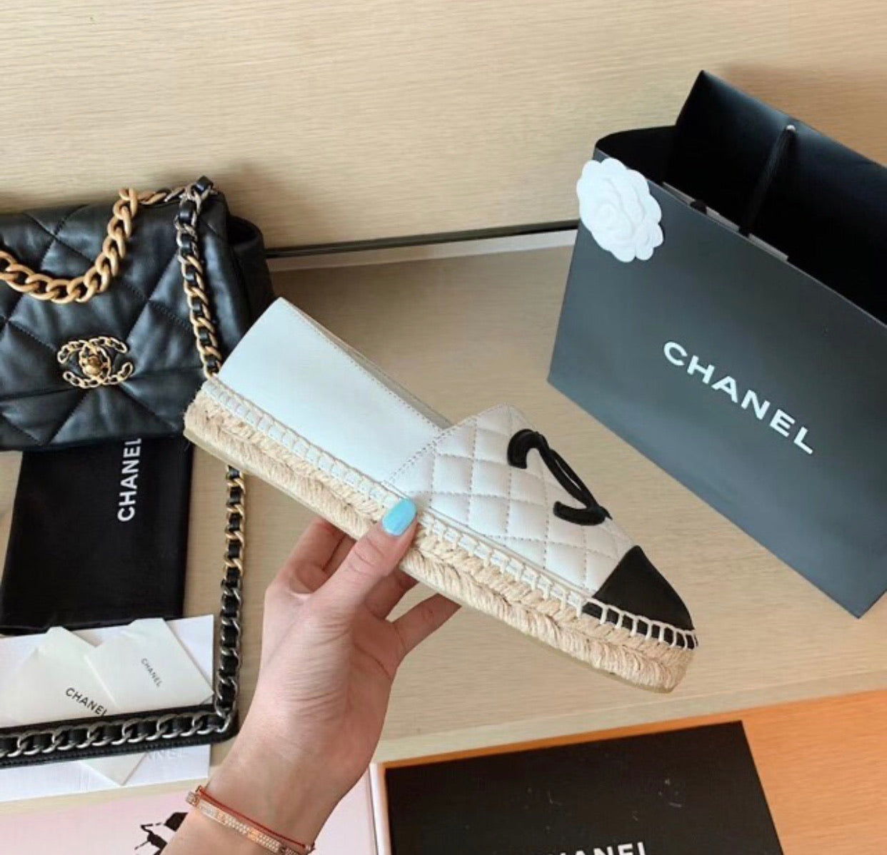 Leather Espadrilles