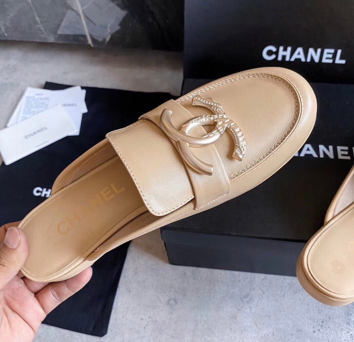 Leather Loafers