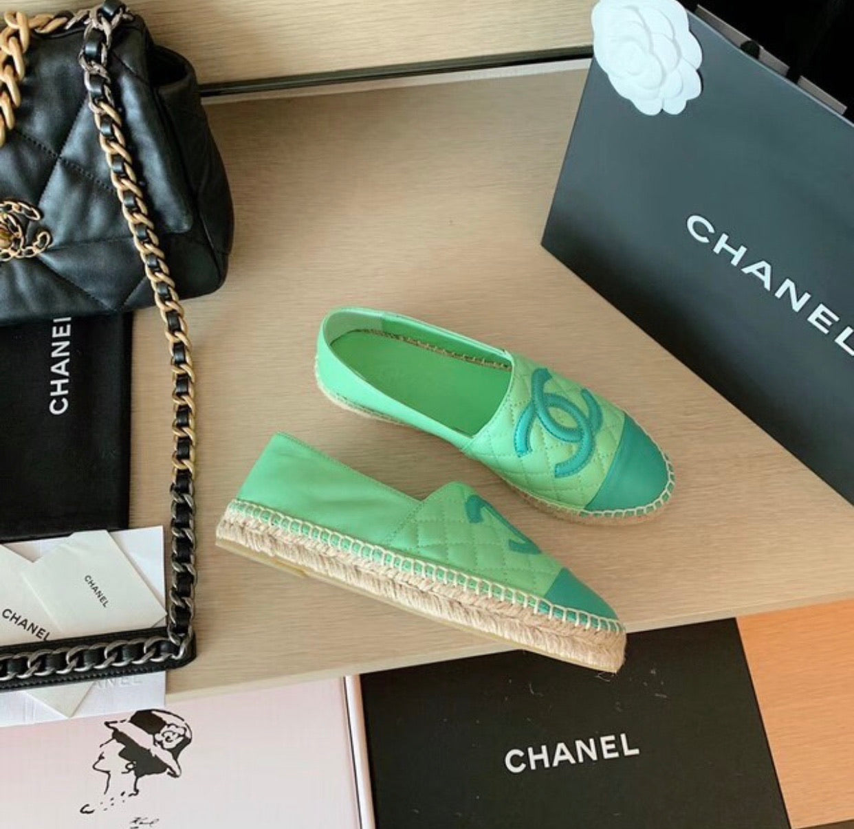 Leather Espadrilles