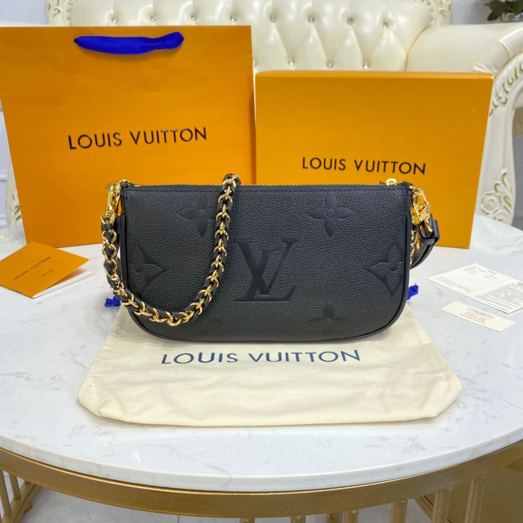 Leather Multi Pochette