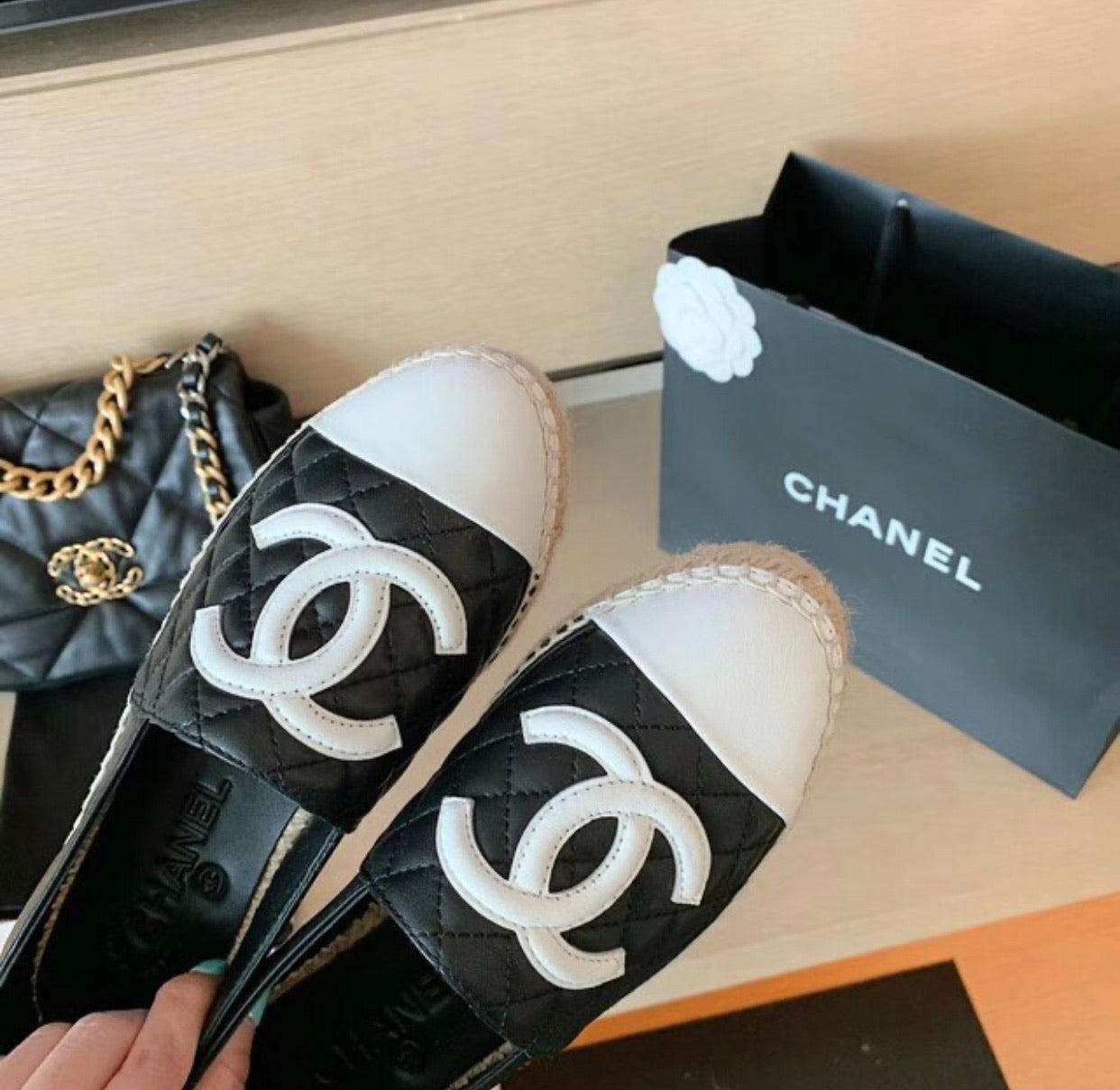 Leather Espadrilles