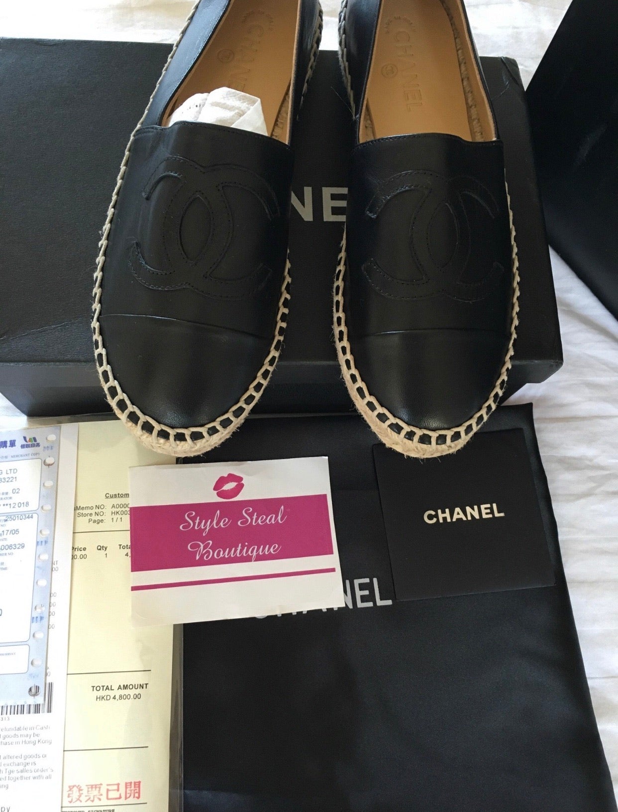 Leather Espadrilles